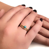 Turquoise Ring Set