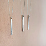 Engraved Bar Necklace