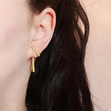 Bar Earring Jackets