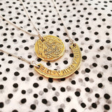 1/2 Cent Cut-out Necklace Set