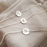 Engraved Disk Bracelet