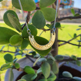 1/2 Cent Cut Out Necklace