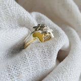Cross Charm Ring