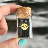 Engraved Disk Bracelet