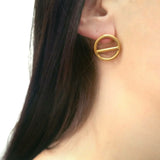 Crop Circle Earrings