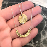 1/2 Cent Cut-out Necklace Set