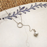 Lasso Pearl Necklace