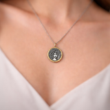 Medusa Coin Necklace