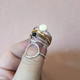 Onyx Ring Set