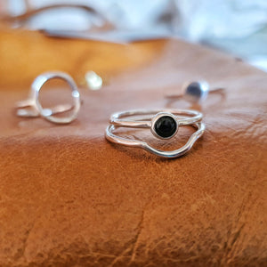 Onyx Ring Set