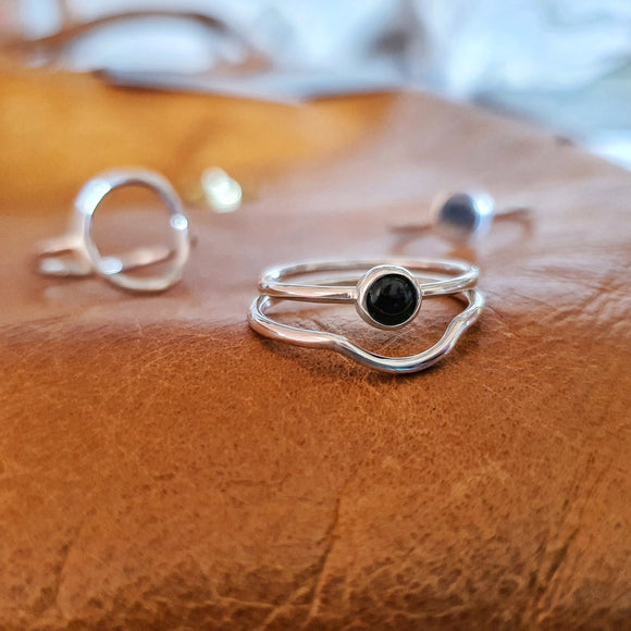 Onyx Ring Set