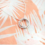 Interlinked Circle Necklace