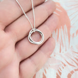 Interlinked Circle Necklace