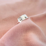 Engraved Rectangle Ring