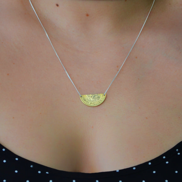1/2 Cent Necklace